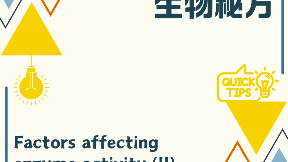 pH 影響酶活性的最適值與變性概念圖