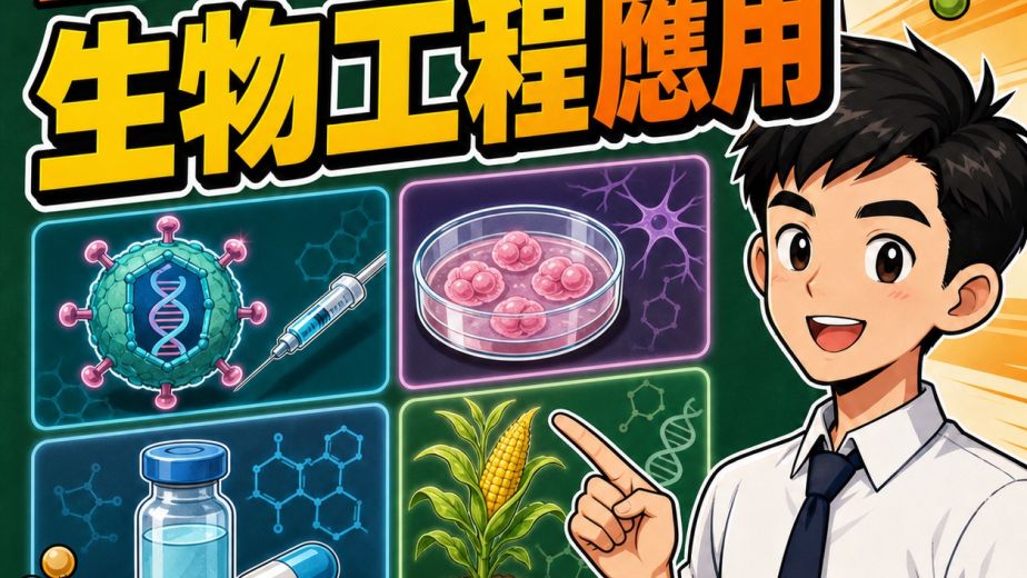 生物工程應用：基因治療、幹細胞與轉基因生物－DSE生物科重點重溫2.0封面