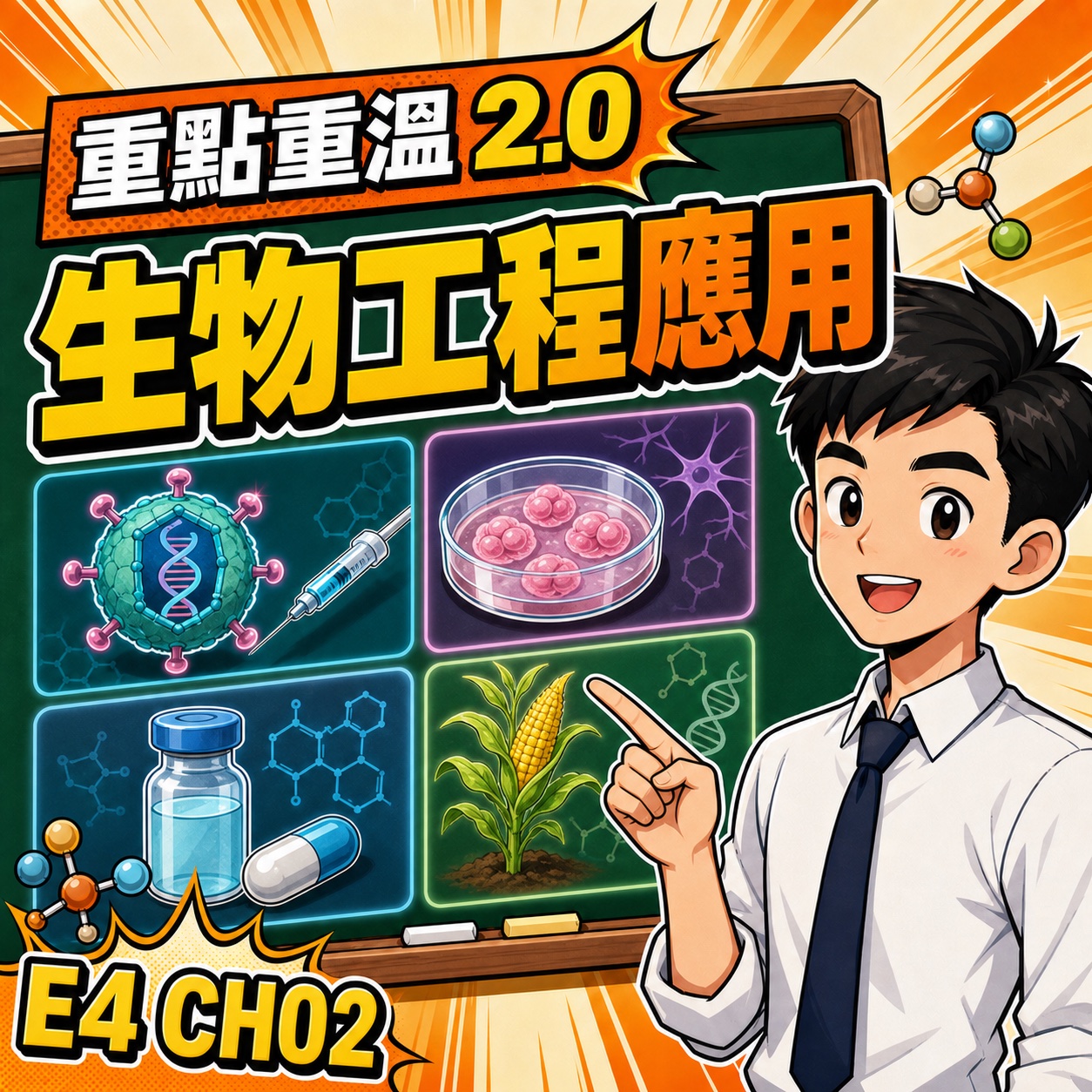 生物工程應用:基因治療、幹細胞與轉基因生物-DSE生物科重點重溫2.0封面
