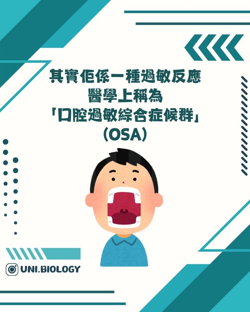 【DSE Bio 生物日常】食奇異果都會出事?點解食完奇異果個口會覺得痺?拆解口腔過敏綜合症 (OSA)|DSE Biology 圖卡 5