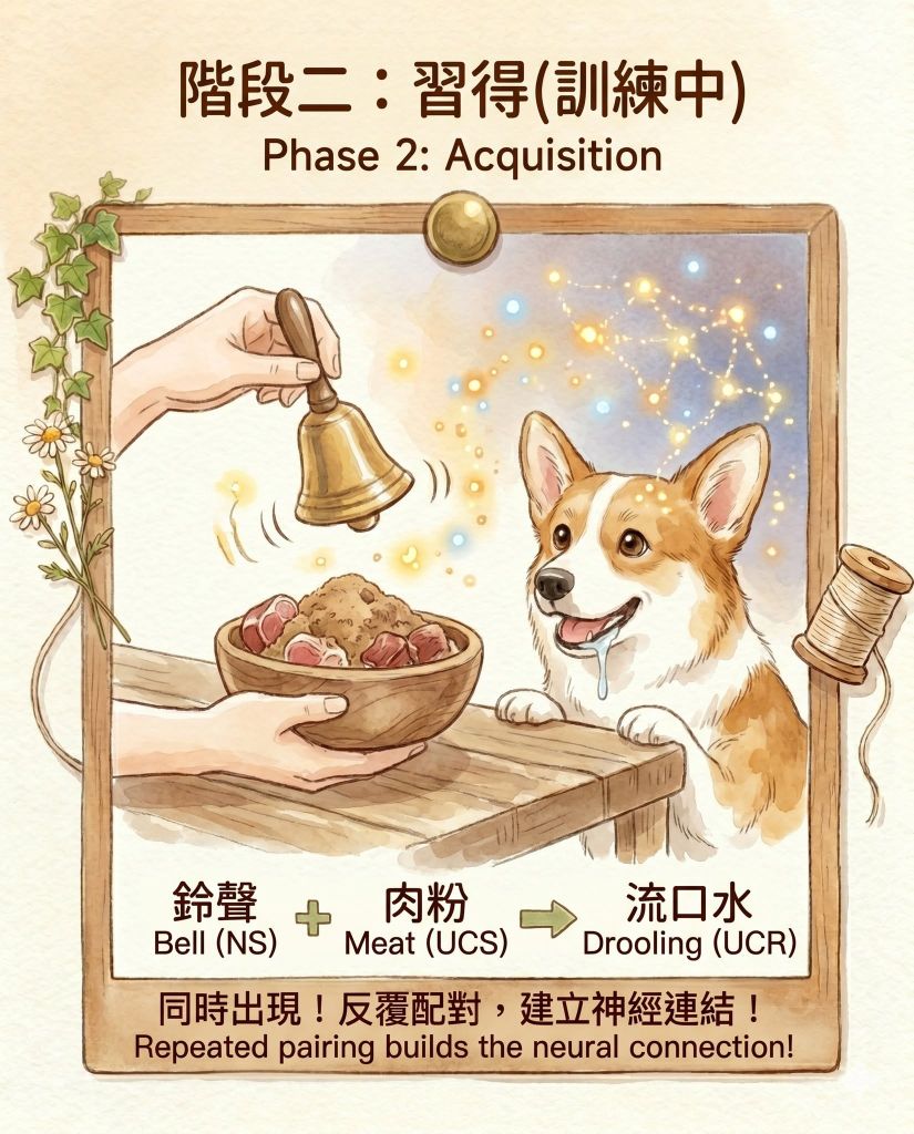 【DSE Bio 心理與神經學】看到酸梅就流口水？巴夫洛夫的狗與條件反射機制全解析｜DSE Biology 圖卡 7