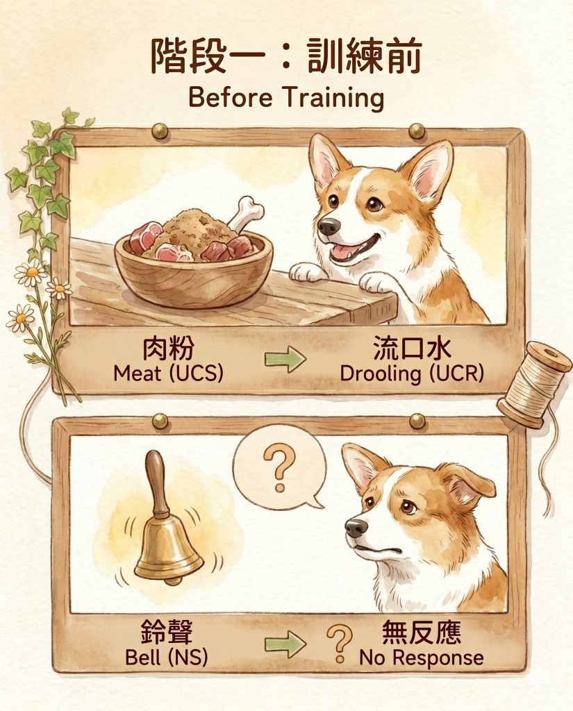 【DSE Bio 心理與神經學】看到酸梅就流口水？巴夫洛夫的狗與條件反射機制全解析｜DSE Biology 圖卡 5