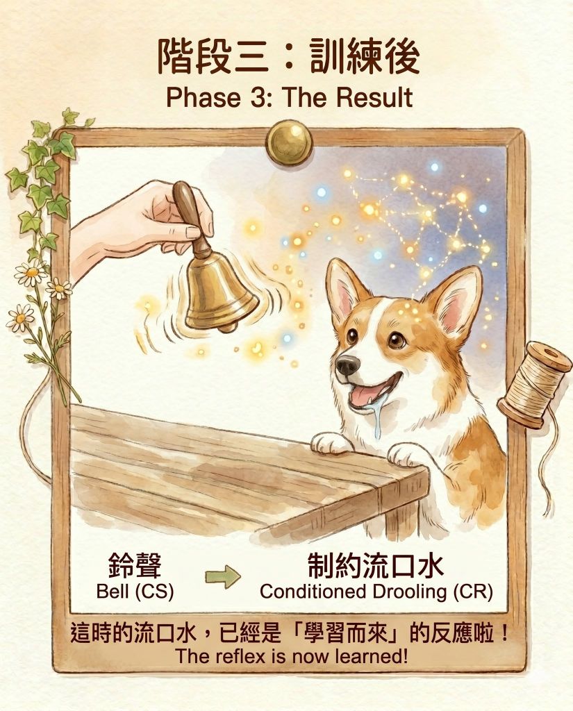 【DSE Bio 心理與神經學】看到酸梅就流口水？巴夫洛夫的狗與條件反射機制全解析｜DSE Biology 圖卡 9