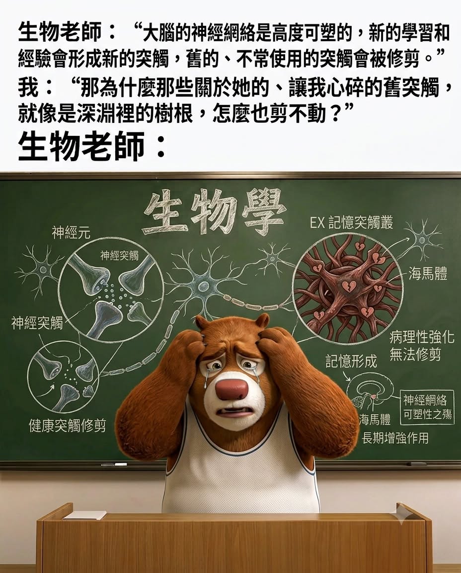 【DSE Bio 溫習法】點解失戀記憶剪不斷？從神經突觸話你知點樣記牢生物 Concept！｜DSE Biology 圖卡 2