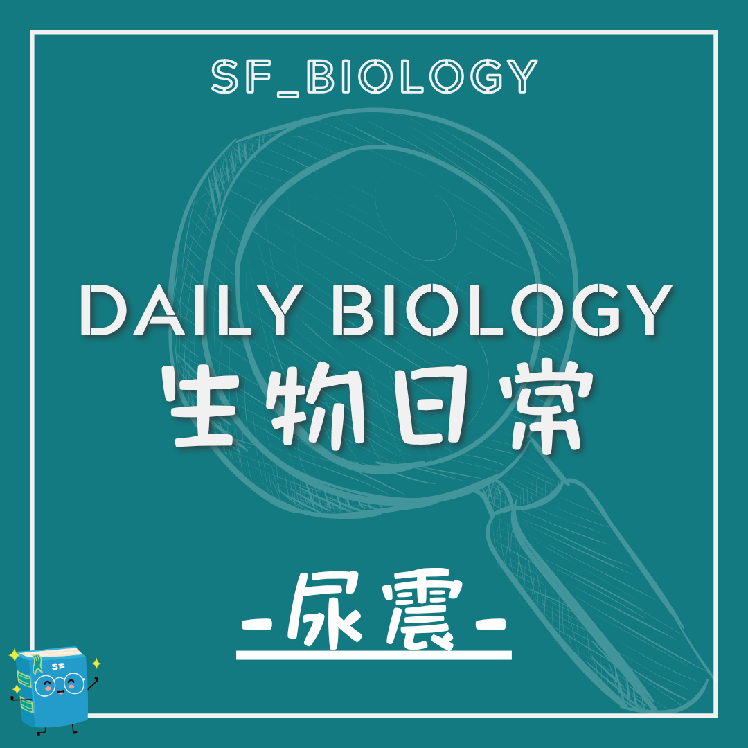 生物日常排尿後尿震主題封面