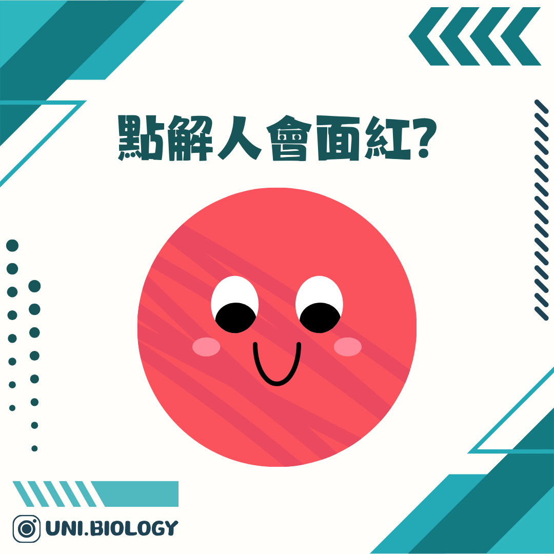 人為何會面紅的趣味提問