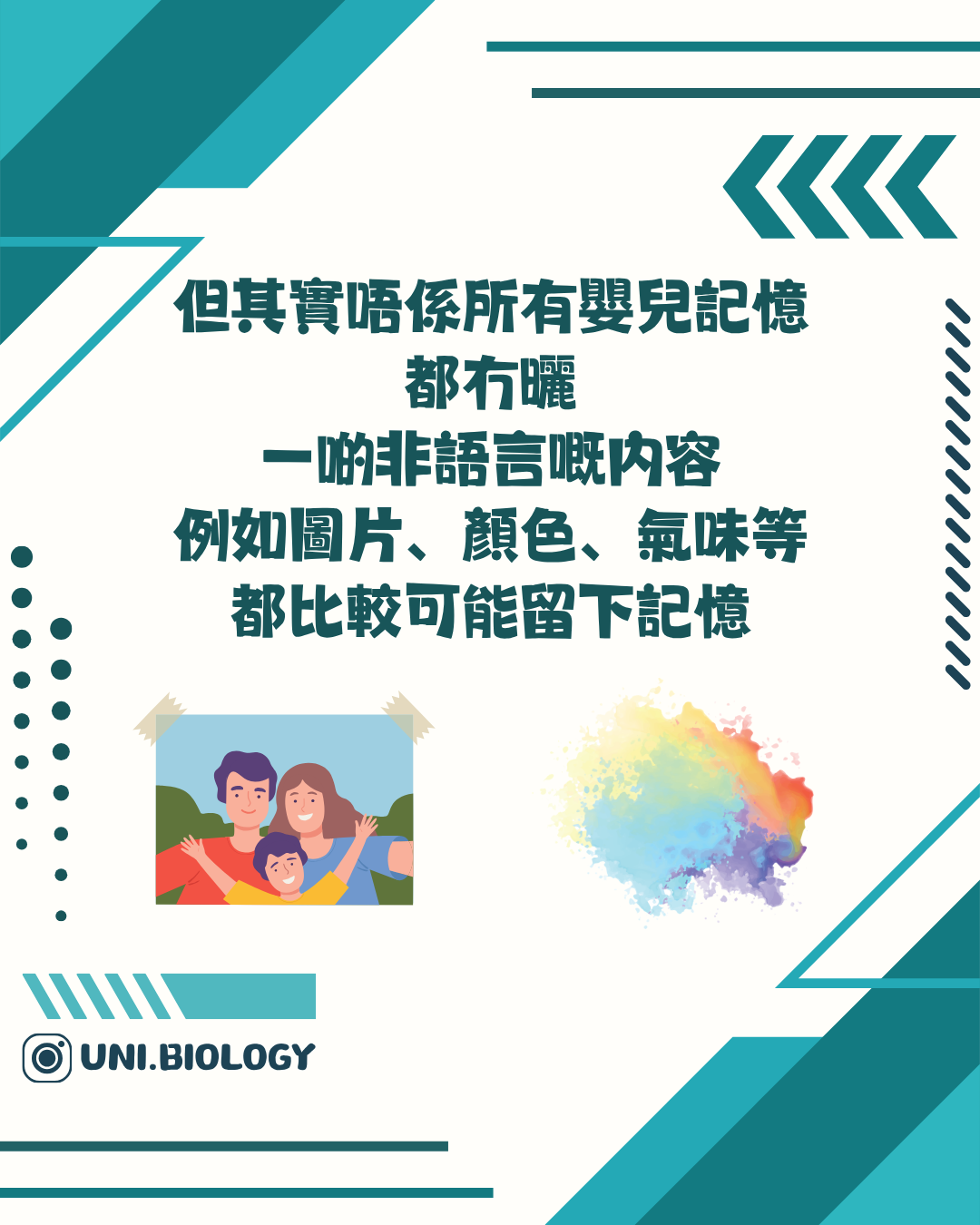 早期非語言感覺和技能記憶仍可保留的說明