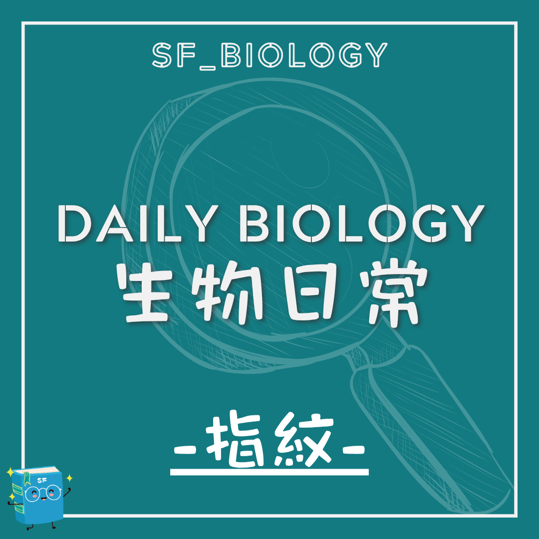 生物日常指紋主題封面