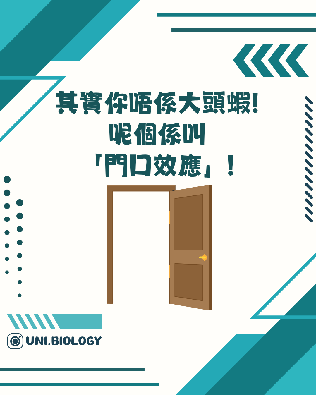 門口效應名稱與開門場景