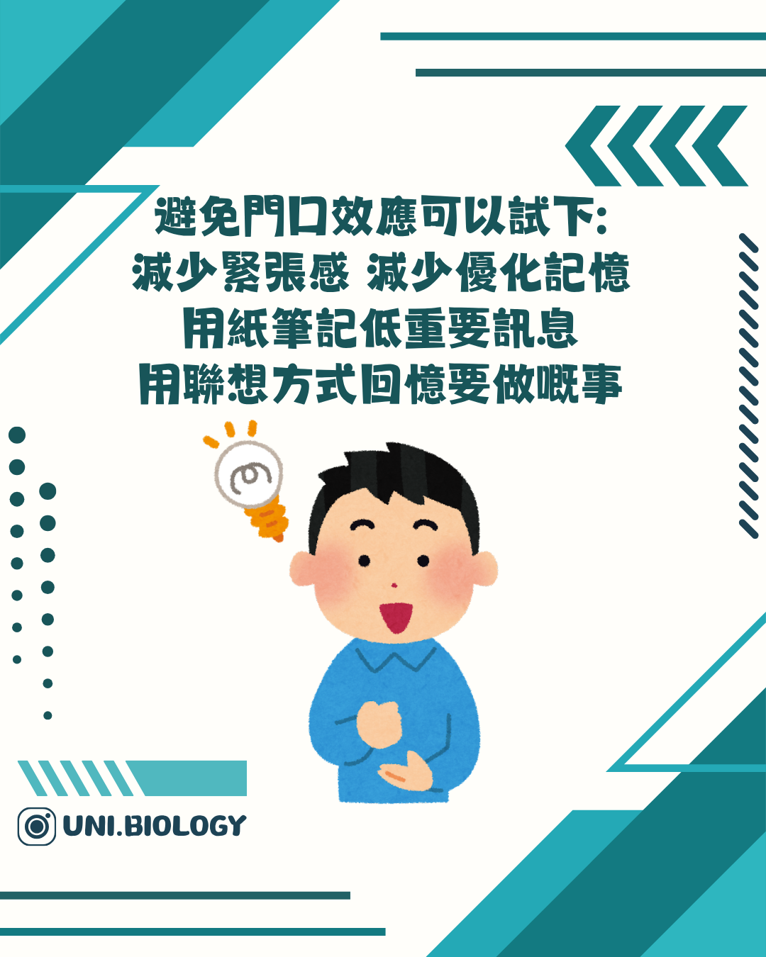 用紙筆和聯想提示避免忘記事情的方法